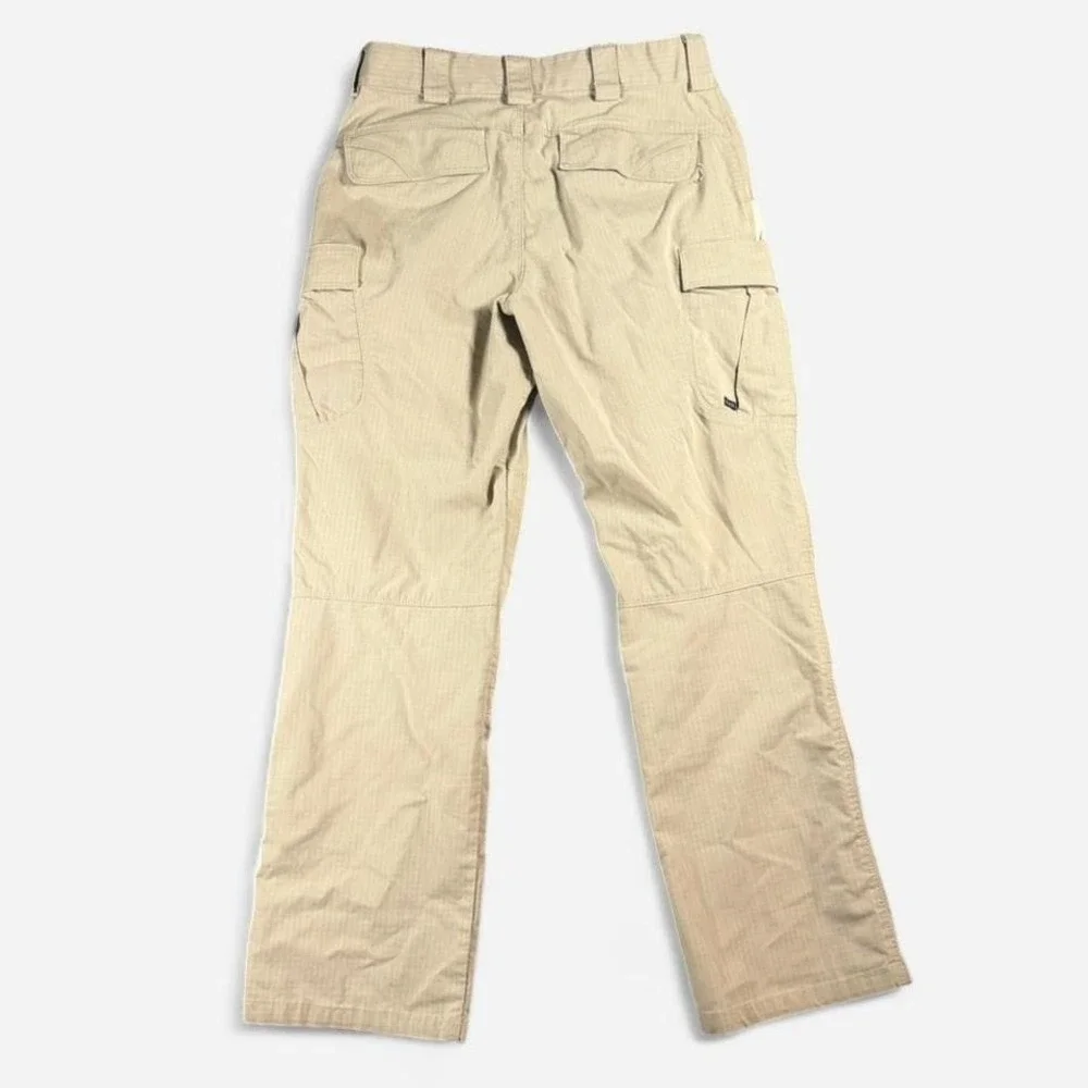 5.11 Tactical Ripstop Cargo Utility Pants Beige Size 32x32 - Picture 4 of 8